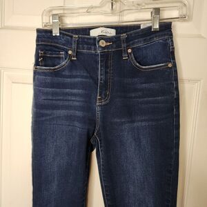 KanCan Women's Skinny Jeans - Dark Blue